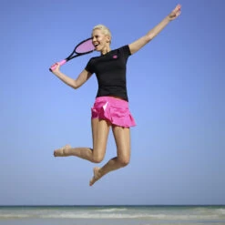 BIDI BADU Liza Tech Skirt Women - Pink, White -Bidi Badu 00071000 65