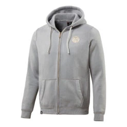 BIDI BADU Baxter Lifestyle Zip Hoodie Men - Lightgrey, Gold -Bidi Badu 00134000 000