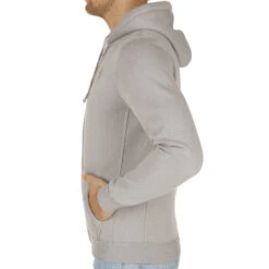 BIDI BADU Baxter Lifestyle Zip Hoodie Men - Lightgrey, Gold -Bidi Badu 00134000 21