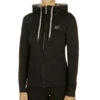 BIDI BADU Cara Basic Hoody Zip Hoodie Women - Black, Lightgrey -Bidi Badu 00148000 20