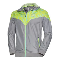 BIDI BADU Alex Tech Windbreaker Training Jacket Men - Grey, Lime 28 BIDI BADU Alex Tech Windbreaker Training Jacket Men - Grey, Lime -Bidi Badu 00193000 000