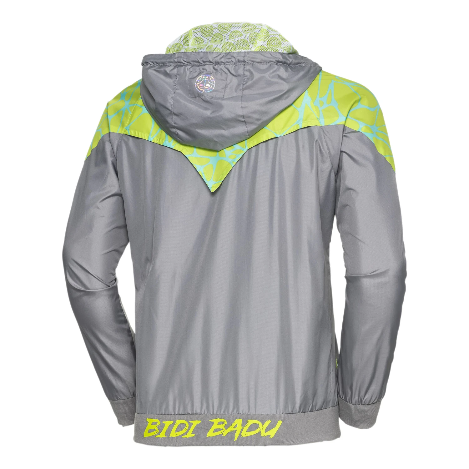 BIDI BADU Alex Tech Windbreaker Training Jacket Men - Grey, Lime 12 BIDI BADU Alex Tech Windbreaker Training Jacket Men - Grey, Lime - Image 10