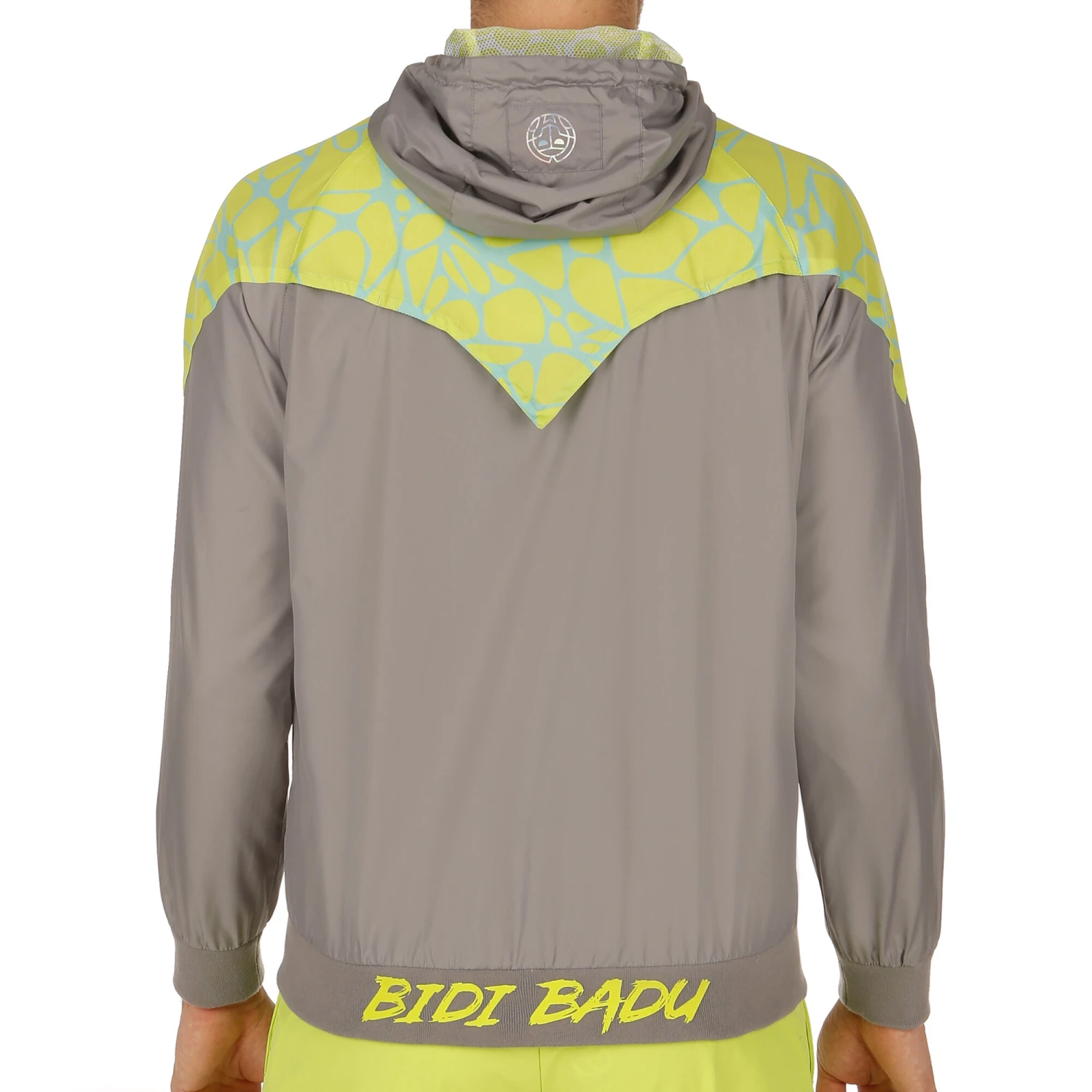 BIDI BADU Alex Tech Windbreaker Training Jacket Men - Grey, Lime 4 BIDI BADU Alex Tech Windbreaker Training Jacket Men - Grey, Lime - Image 2