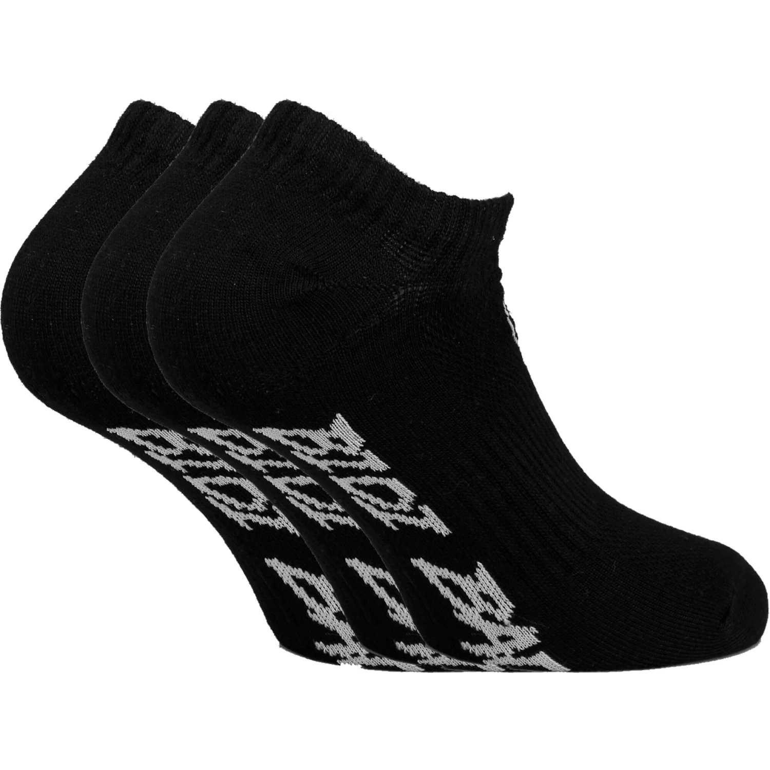 BIDI BADU Maimuna No Show Tech Tennis Socks 3 Pack - Black, White 4 BIDI BADU Maimuna No Show Tech Tennis Socks 3 Pack - Black, White - Image 2
