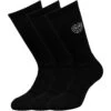 BIDI BADU Magu Crew Tech Tennis Socks 3 Pack - Black, White 1 BIDI BADU Magu Crew Tech Tennis Socks 3 Pack - Black, White -Bidi Badu 00258000 000