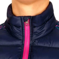 BIDI BADU Fara Tech Down Training Jacket Women - Dark Blue, Pink -Bidi Badu 00269000 32