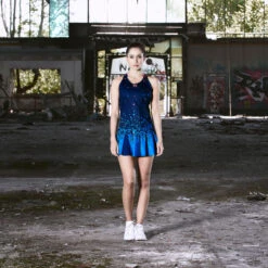 BIDI BADU Phoebe Tech Dress Women - Dark Blue, Blue -Bidi Badu 00272000 65