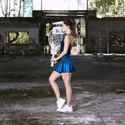 BIDI BADU Phoebe Tech Dress Women - Dark Blue, Blue -Bidi Badu 00272000 66