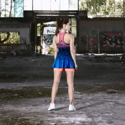 BIDI BADU Phoebe Tech Dress Women - Dark Blue, Blue -Bidi Badu 00272000 67