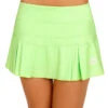 BIDI BADU Liza Tech Skirt Women - Light Green, White -Bidi Badu 00279000 20