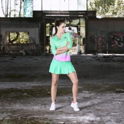 BIDI BADU Liza Tech Skirt Women - Light Green, White 21 BIDI BADU Liza Tech Skirt Women - Light Green, White -Bidi Badu 00279000 65