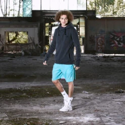 BIDI BADU Phobos Lifestyle Hoody Men - Dark Grey, Black -Bidi Badu 00293000 65