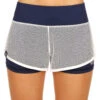 BIDI BADU Efia Tech (2in1) Shorts Women - Dark Blue, White -Bidi Badu 00323000 20