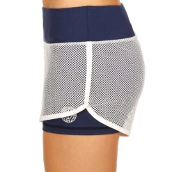 BIDI BADU Efia Tech (2in1) Shorts Women - Dark Blue, White -Bidi Badu 00323000 21