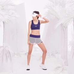 BIDI BADU Efia Tech (2in1) Shorts Women - Dark Blue, White -Bidi Badu 00323000 65