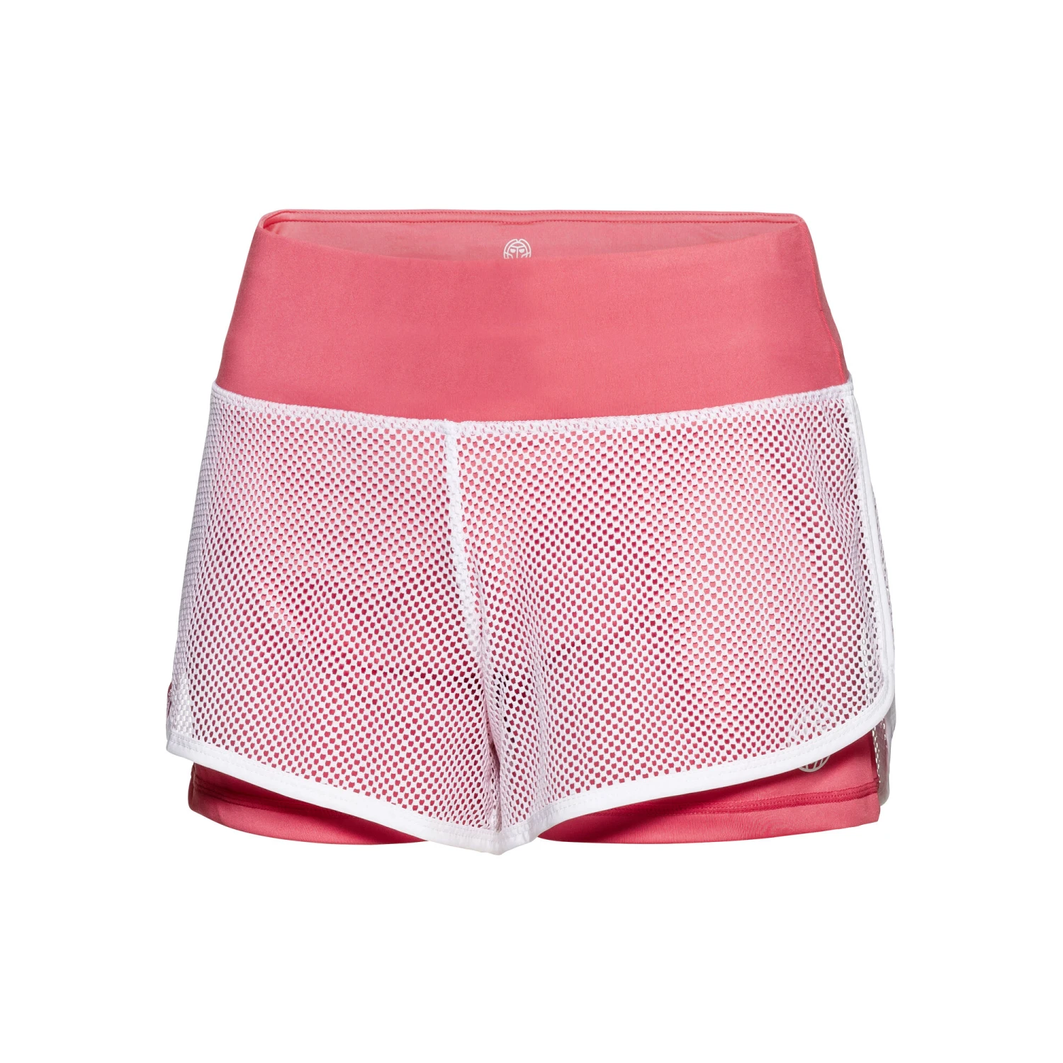 BIDI BADU Efia Tech (2in1) Shorts Women - Coral, White 8 BIDI BADU Efia Tech (2in1) Shorts Women - Coral, White - Image 6