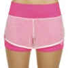 BIDI BADU Efia Tech (2in1) Shorts Women - Pink, White -Bidi Badu 00326000 20