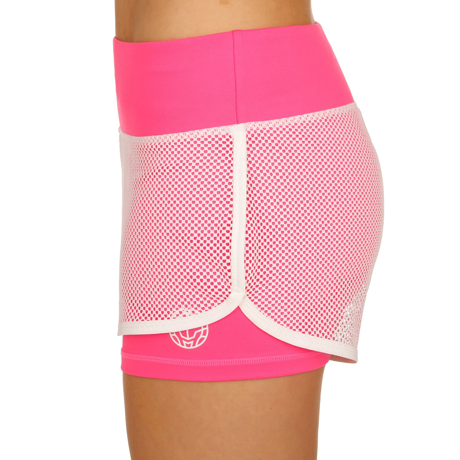 BIDI BADU Efia Tech (2in1) Shorts Women - Pink, White 5 BIDI BADU Efia Tech (2in1) Shorts Women - Pink, White - Image 3