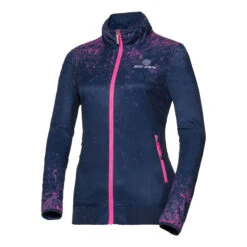 BIDI BADU Liza Tech Training Jacket Women - Dark Blue, Pink -Bidi Badu 00331000 000