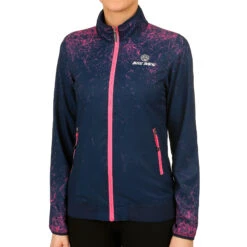 BIDI BADU Liza Tech Training Jacket Women - Dark Blue, Pink