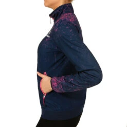 BIDI BADU Liza Tech Training Jacket Women - Dark Blue, Pink -Bidi Badu 00331000 21