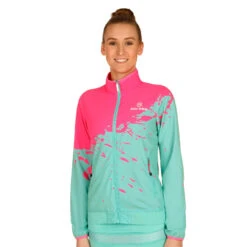 BIDI BADU Liza Tech Training Jacket Women - Mint, Pink -Bidi Badu 00332000 24