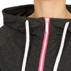 BIDI BADU Remi Basic Zip Hoodie Women - Dark Grey, White 17 BIDI BADU Remi Basic Zip Hoodie Women - Dark Grey, White -Bidi Badu 00333000 32