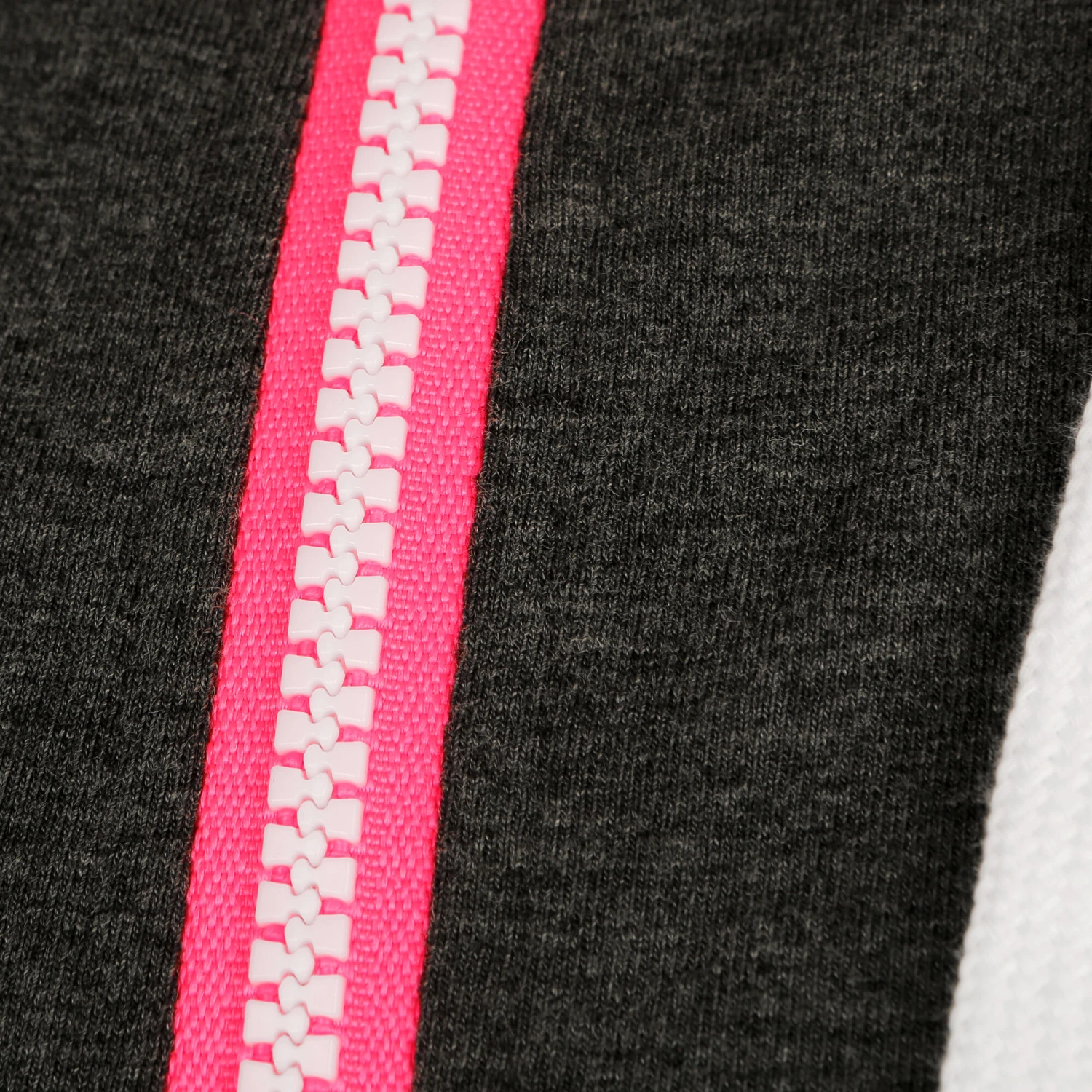 BIDI BADU Remi Basic Zip Hoodie Women - Dark Grey, White 9 BIDI BADU Remi Basic Zip Hoodie Women - Dark Grey, White - Image 7