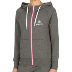 BIDI BADU Remi Basic Zip Hoodie Women - Grey, Pink