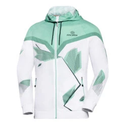 BIDI BADU Alex Tech Training Jacket Men - White, Mint -Bidi Badu 00366000 000