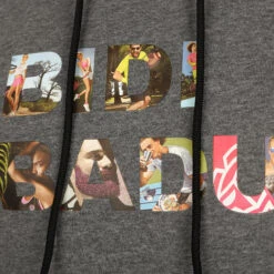 BIDI BADU Kojo Lifestyle Hoody Men - Grey, Multicoloured -Bidi Badu 00369000 30