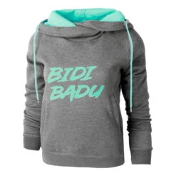 BIDI BADU Haiba Basic Logo Hoody Women - Dark Grey, Mint 16 BIDI BADU Haiba Basic Logo Hoody Women - Dark Grey, Mint -Bidi Badu 00392000 000