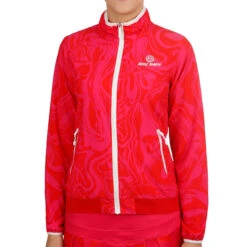 BIDI BADU Liza Tech Training Jacket Women - Red, Pink