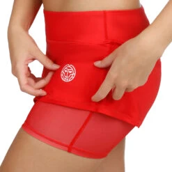 BIDI BADU Ines Tech Skirt Women - Red, White 13 BIDI BADU Ines Tech Skirt Women - Red, White -Bidi Badu 00410000 26