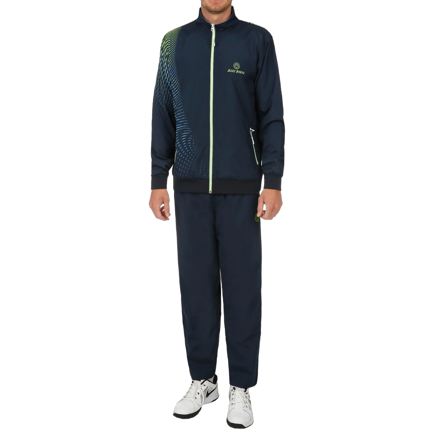 BIDI BADU Laurin Tech Tracksuit Men - Dark Blue, Light Green 3 BIDI BADU Laurin Tech Tracksuit Men - Dark Blue, Light Green