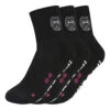 BIDI BADU Mika Tech Ankle Sports Socks 3 Pack - Black, White -Bidi Badu 00438000 000