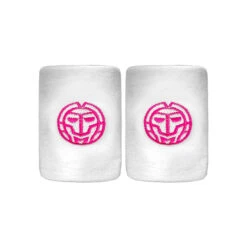 BIDI BADU Madison Tech Short Wristband - White, Pink