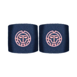 BIDI BADU Madison Tech Short Wristband - Dark Blue, Pink