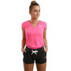 BIDI BADU Cam Basic Shorts Women - Grey, Pink -Bidi Badu 00489000 24
