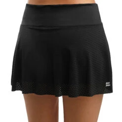 BIDI BADU Charlie Tech Mesh Skirt Women - Black, White -Bidi Badu 00491000 22