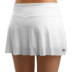 BIDI BADU Charlie Tech Mesh Skirt Women - White, Black -Bidi Badu 00492000 22