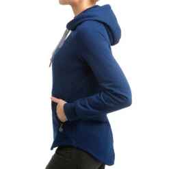 BIDI BADU Elia Basic Hoody Women - Dark Blue, White -Bidi Badu 00493000 21
