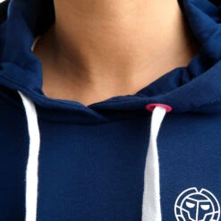 BIDI BADU Elia Basic Hoody Women - Dark Blue, White -Bidi Badu 00493000 32