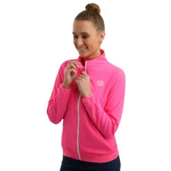 BIDI BADU Gene Tech Training Jacket Women - Pink, White -Bidi Badu 00503000 24