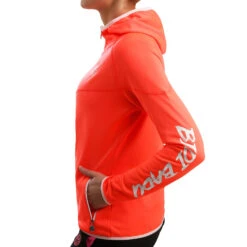 BIDI BADU Inga Tech Training Jacket Women - Coral, White -Bidi Badu 00504000 21