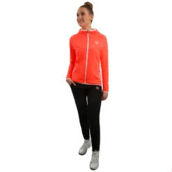 BIDI BADU Inga Tech Training Jacket Women - Coral, White -Bidi Badu 00504000 24