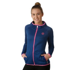 BIDI BADU Inga Tech Training Jacket Special Edition Women - Dark Blue, Pink -Bidi Badu 00506000 24
