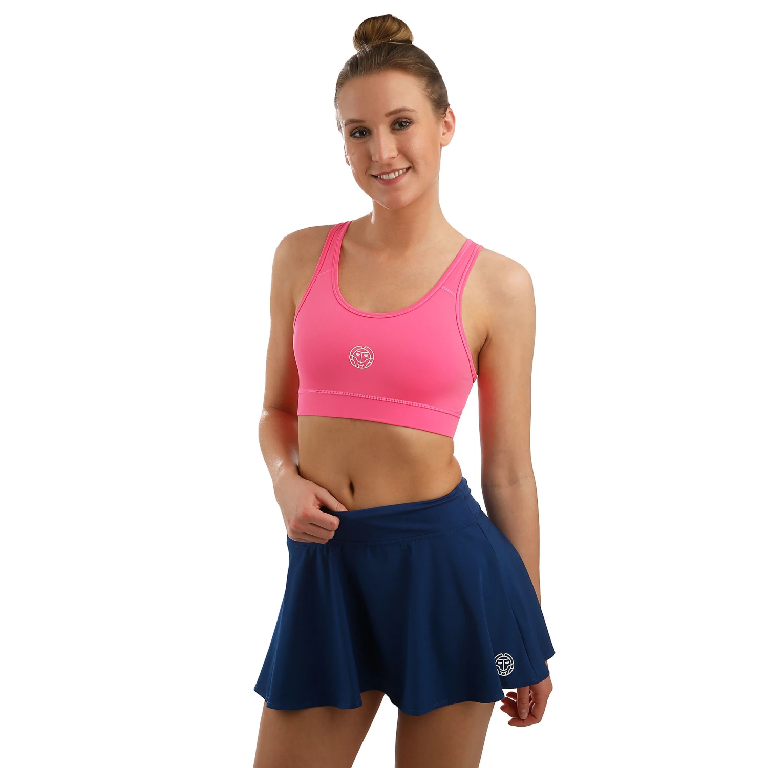 BIDI BADU Jude Tech Sports Bras Women - Pink, White 5 BIDI BADU Jude Tech Sports Bras Women - Pink, White - Image 3