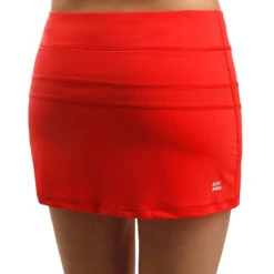 BIDI BADU Kate Tech Skirt Women - Red, White -Bidi Badu 00511000 22