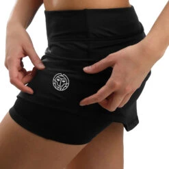 BIDI BADU Kate Tech Skirt Women - Black, White -Bidi Badu 00514000 33